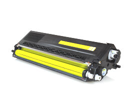 Cartucho de tóner compatible Brother TN325 Amarillo para impresoras láser color HL, DCP y MFC