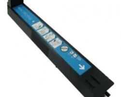Cartucho de tóner compatible HP CB381A (823A) color Cyan para 21.000 copias.