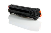 Cartucho de tóner compatible HP CB540A, CE320A y CF210X color negro