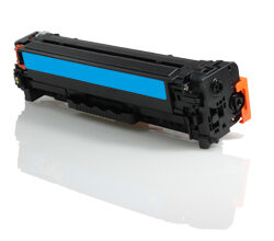 Cartucho de tóner compatible HP CB541A color Cyan para impresoras LaserJet