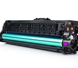 Cartucho de tóner compatible HP CF033A (646A) color magenta para LaserJet CM4540