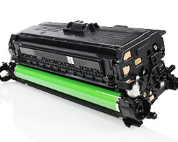 Cartucho de tóner compatible HP CF450A (655A) negro de alto rendimiento para impresoras HP LaserJet Enterprise M652 y M653