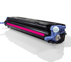 Cartucho de tóner compatible HP Q6003A (124A) magenta para impresoras HP Color LaserJet 1600 y 2600n