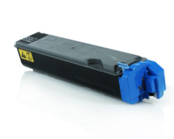 Cartucho de tóner compatible Kyocera TK5150 cian y azul de alta capacidad para impresoras ECOSYS