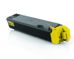 Cartucho de tóner compatible Kyocera TK5160 amarillo y yellow de alta capacidad para impresoras ECOSYS