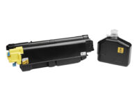Cartucho de tóner compatible Kyocera TK5280 Amarillo de alta capacidad para impresoras ECOSYS M6235cidn, M6635cidn y P6235cdn.