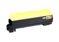 Cartucho de tóner compatible Kyocera TK550 Amarillo de alta capacidad para impresoras de la serie FS