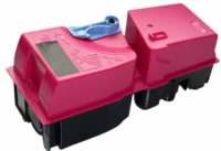 Cartucho de tóner genérico compatible Kyocera TK820/TK821 Magenta para impresoras láser color