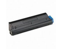 Tóner genérico compatible OKI 43502002 de capacidad estándar y color negro para impresoras láser monocromo de la serie B4600.
