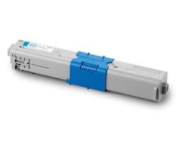 Tóner genérico compatible OKI 44973535 de color cian para impresoras de gran formato C301, C321, MC342