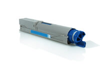 Tóner genérico compatible OKI 43459331 de color cian para impresoras de gran formato C3300, C3400, C3600, MC360
