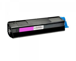toner-compatible-oki-42127406-magenta Tóner genérico compatible OKI 42127406 de color magenta para impresoras de gran formato C3100, C3200, C5100, C5200, C5400