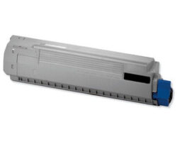 Tóner genérico compatible OKI 44059108 de color negro para impresoras de gran formato C810 y C830