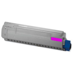 Tóner genérico compatible OKI 44059106 de color magenta para impresoras de gran formato C810 y C830
