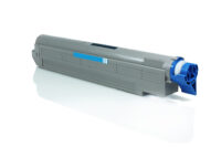Tóner genérico compatible OKI 42918915 de color cyan para impresoras de gran formato C9650 y C9850