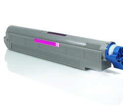 Tóner genérico compatible OKI 42918914 de color magenta para impresoras de gran formato C9650 y C9850