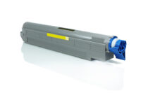 Tóner genérico compatible OKI 42918913 de color amarillo para impresoras de gran formato C9650 y C9850