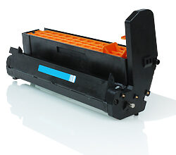 Tambor de imagen genérico compatible OKI 43913807 color Cyan para impresoras láser OKI serie C y ES