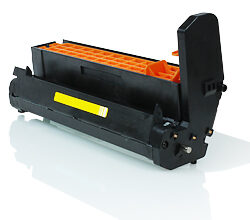 Tambor de imagen genérico compatible OKI 43913805 color Amarillo para impresoras láser OKI serie C y ES
