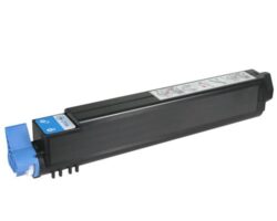 Cartucho de tóner genérico compatible OKI 43837107 color Cyan para impresoras multifunción OKI serie Executive.