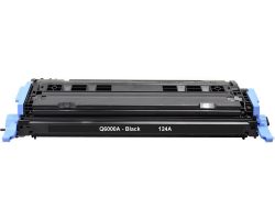 toner-compatible-hp-q6000a-negro Tóner compatible HP 124A y Q6000A de color Negro de 2.500 páginas para impresoras láser HP Color LaserJet