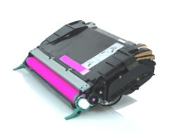 Cartucho de tóner genérico compatible Lexmark C5220MS Magenta de color magenta rosa rojo para impresoras láser color