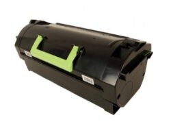 Cartucho de tóner genérico compatible Lexmark 24B6015 Negro de alta fidelidad para impresoras láser monocromo de alto rendimiento.