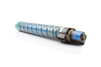 Tóner genérico compatible Ricoh 842098 de color cyan de 6.000 páginas para impresoras multifunción láser color Aficio MP C306, MP C307, MP C406 y MP C407