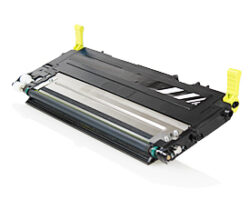 Tóner genérico compatible Samsung CLT-Y4092S de color Amarillo de 1.000 páginas para impresoras CLP-315W y CLX-3185FW