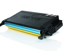 Tóner genérico compatible Samsung CLT-Y6092S de color Amarillo de 5.000 páginas para impresoras CLP-770ND y CLP-775ND
