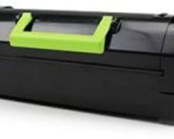 Tóner compatible Lexmark MS810, MS811 y MS812 de color Negro de alto rendimiento de 25.000 páginas para impresoras láser Lexmark