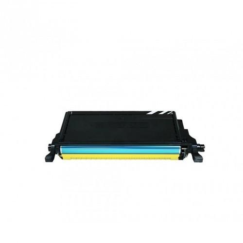 Tóner compatible Samsung CLP-620 y CLP-670 de color Amarillo de 4.000 páginas para impresoras láser Samsung Series