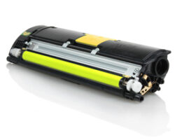 Cartucho de tóner compatible Konica Minolta Magicolor 2400W Amarillo Yellow para impresoras 2450 y 2500W