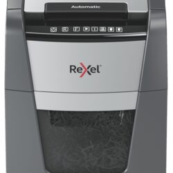 2020100XEU_1 Rexel Optimum AutoFeed 100X Destructora Automatica de Corte en Particulas - 34L - Alimentacion Automatica 100 hojas - Ranura Manual 8 Hojas - Anti Atasco