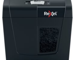 Rexel Secure X6 Destructora de Papel Manual Corte en Particulas - Destruye hasta 6 Hojas - 10L