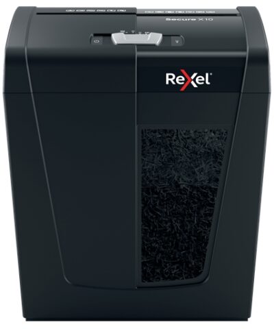 Rexel Secure X10 Destructora de Papel Manual Corte en Particulas – Destruye hasta 10 Hojas – 18L