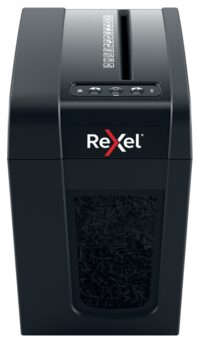 Rexel Secure X6-SL Whisper-Shred Destructora de Papel Manual Corte en Particulas - Destruye hasta 6 Hojas - 10L