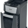 Rexel Optimum AutoFeed 300X Destructora Automatica de Corte en Particulas - 34L - Alimentacion Automatica 300 hojas - Ranura Manual 10 Hojas - Anti Atasco