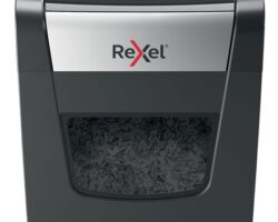 Rexel Momentum X410-SL Slimline Destructora de Papel Manual Corte Confeti - Destruye hasta 10 Hojas - 23L