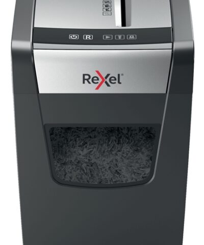 Rexel Momentum X410-SL Slimline Destructora de Papel Manual Corte Confeti – Destruye hasta 10 Hojas – 23L