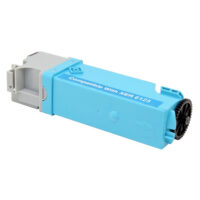 Tóner genérico compatible Xerox 106R01331 de color Cyan de 1.000 páginas para impresoras Phaser 6125