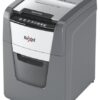 Rexel Optimum AutoFeed 90X Destructora Automatica de Corte en Particulas - 35L - Alimentacion Automatica 90 hojas - Ranura Manual 8 Hojas - Anti Atasco
