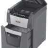 Rexel Optimum AutoFeed 90X Destructora Automatica de Corte en Particulas - 35L - Alimentacion Automatica 90 hojas - Ranura Manual 8 Hojas - Anti Atasco