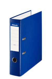42303 Esselte Archivador de Palanca - Formato Folio - Lomo 75mm - Capacidad para 500 Hojas - Color Azul
