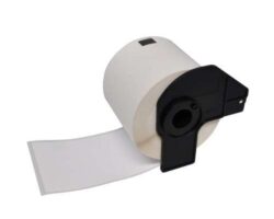 etiquetas compatibles Brother DK22214 rollo continuo 12mm blanco organización