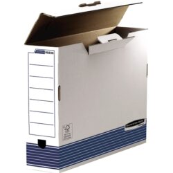 0023601 Fellowes Bankers Box Caja de Archivo Definitivo 100mm A3 - Montaje Automatico Fastfold - Carton Reciclado Certificacion FSC