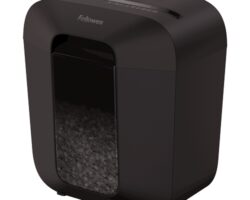 Destructora de papel personal Fellowes LX25M con sistema de minicorte de alta seguridad nivel P-4