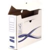 Fellowes Bankers Box Basic Pack de 25 Cajas de Archivo Definitivo A4+ 80mm - Montaje Manual - Carton Reciclado Certificacion FSC