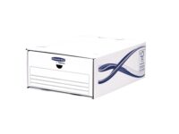 Fellowes Bankers Box Basic Pack de 5 Cajones Archivadores - Carton Reciclado Certificacion FSC