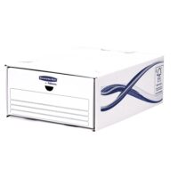 Fellowes Bankers Box Basic Pack de 5 Cajones Archivadores - Carton Reciclado Certificacion FSC
